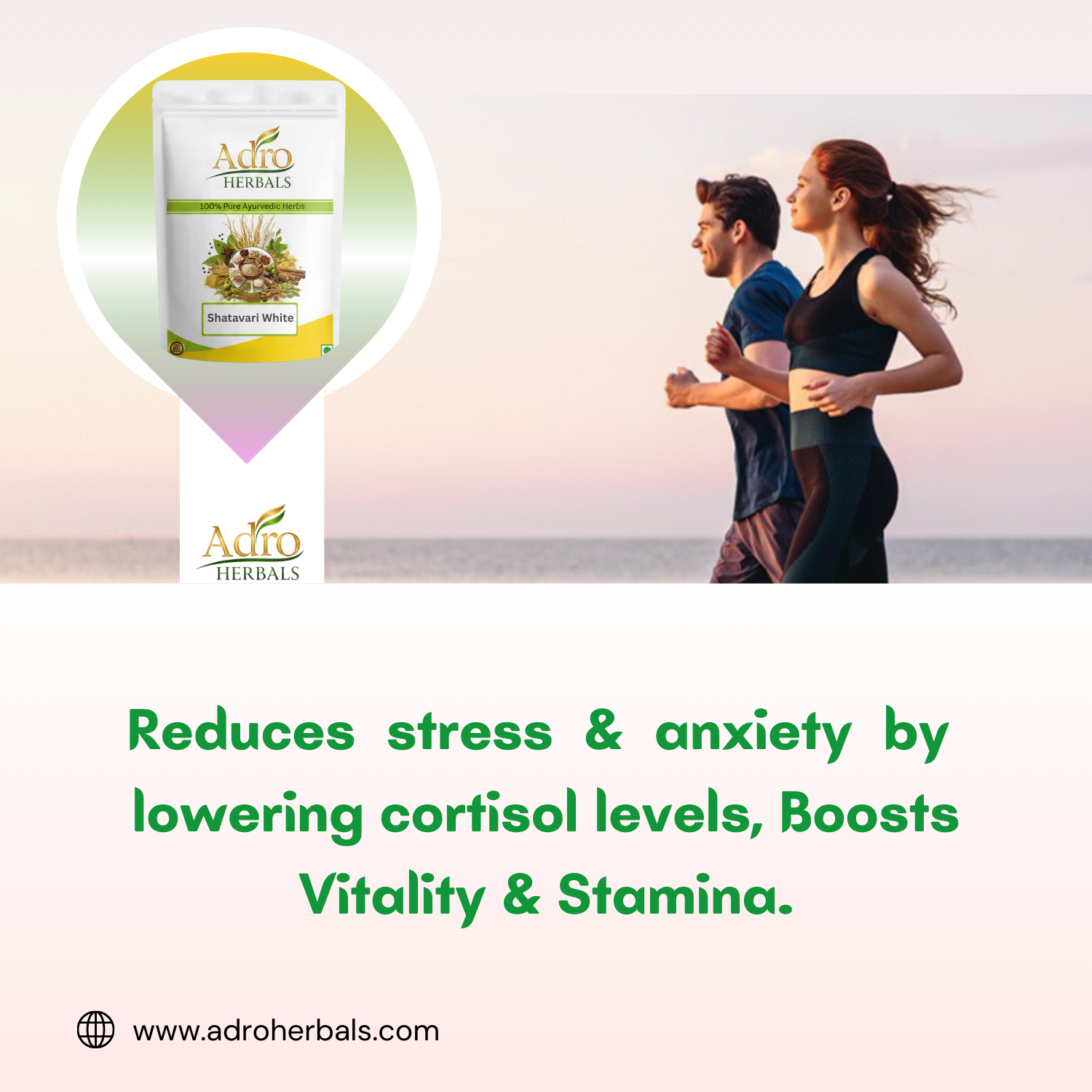 Shatavari (Roots) White - Sitawar Jad Safed - Asparagus Racemosus  by Adro Herbals