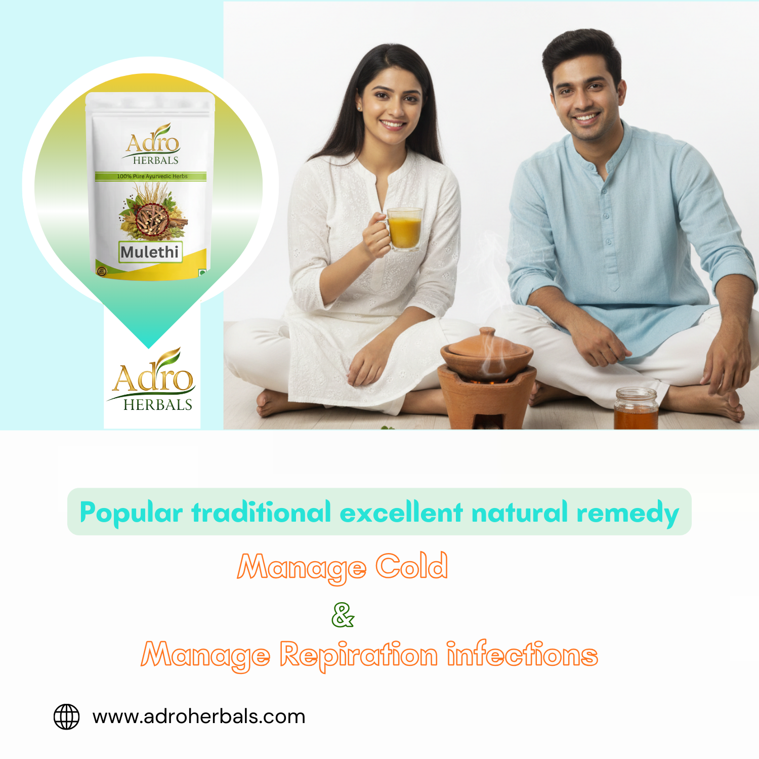 Adro Herbals Chilli Powder - 100gm | Extra Hot Red Chilli Powder with Strong Pungency, Rich Aroma & Vibrant Deep Red Colour | Premium Indian Spice for Everyday Cooking