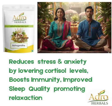 Ashwagandha Roots (Jadd) Nagori - Indian Ginseng - Winter Cherry - Vajigandha - Withania Somnifera by Adro Herbals