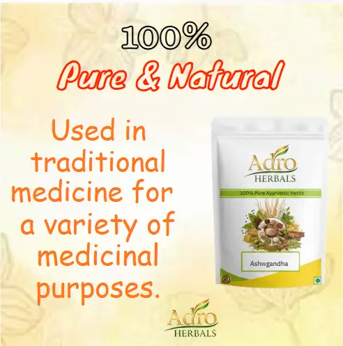Ashwagandha Roots (Jadd) Nagori - Indian Ginseng - Winter Cherry - Vajigandha - Withania Somnifera by Adro Herbals