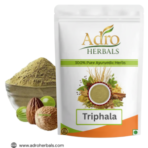 Triphala (Powder) – Trifala – Triphla – Trifla (Bibhitaki – Haritaki – Amla – 1:1:1 traditional ratio) Helps Relieve Constipation – Quick Acidity and Gas Relief – Enriched With Amla by Ardo Herbals