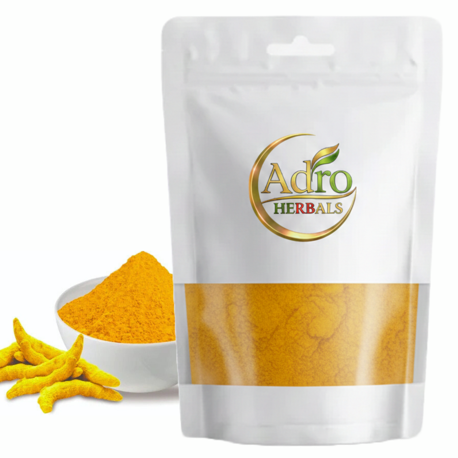 Haldi Powder (Natural) - Turmeric Powder - Curcuma Longa - Haridra - The Golden Spice - Halada - Curcumin - Yellow Root Powder by Adro Herbals